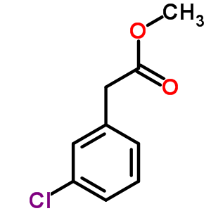 3-氯苯乙酸甲酯結構式_53088-68-9結構式