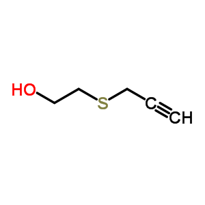 2-(Prop-2-ynylthio)ethanol Structure,5309-77-3Structure