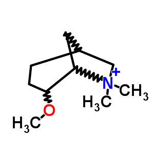 2-Methoxy-7,7-dimethyl-7-azoniabicyclo[3.2.1]octane Structure,53102-85-5Structure