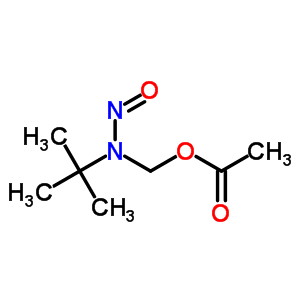 Tert-butylacetoxymethylnitrosamine Structure,53198-38-2Structure