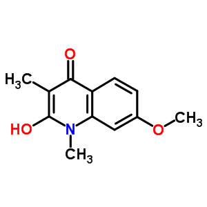 1,3-Dimethyl-4-hydroxy-7-methoxy-2(1h)-quinolinone Structure,53207-43-5Structure