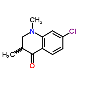 7-Chloro-2,3-dihydro-1,3-dimethylquinolin-4(1h)-one Structure,53207-50-4Structure