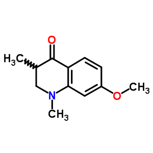 2,3-Dihydro-7-methoxy-1,3-dimethylquinolin-4(1h)-one Structure,53207-51-5Structure