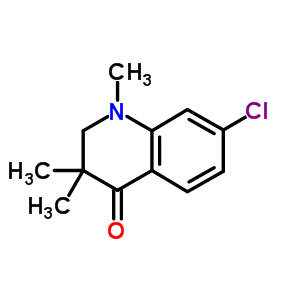 7-Chloro-2,3-dihydro-1,3,3-trimethylquinolin-4(1h)-one Structure,53207-53-7Structure