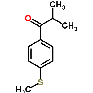 p-(甲硫基)異丁酰苯結(jié)構(gòu)式_53207-58-2結(jié)構(gòu)式