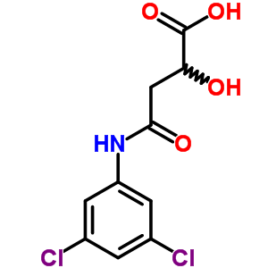 N-(3,5-dichlorophenyl)-2-hydroxysuccinamic acid Structure,53219-96-8Structure