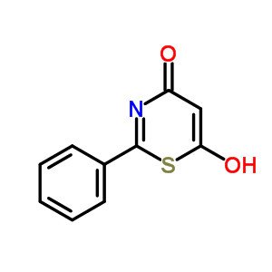 6-Hydroxy-2-phenyl-1,3-thiazin-4-one Structure,53277-15-9Structure