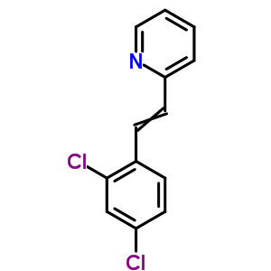 2-[2-(2,4-Dichlorophenyl)ethenyl]pyridine Structure,5330-37-0Structure