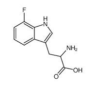 7-氟-DL-色氨酸結(jié)構(gòu)式_53314-95-7結(jié)構(gòu)式