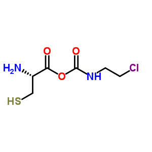 S-(n-(2-氯乙基)氨基甲酰)半胱氨酸結(jié)構(gòu)式_53330-03-3結(jié)構(gòu)式