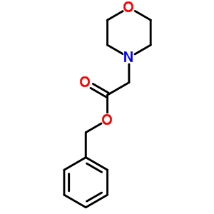 4-Morpholineacetic acid phenylmethyl ester Structure,53342-23-7Structure