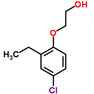 2-(4-Chloro-2-ethylphenoxy)ethanol Structure,53347-13-0Structure