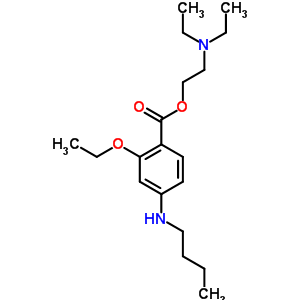 4-(Butylamino)-2-ethoxybenzoic acid 2-(diethylamino)ethyl ester Structure,53352-75-3Structure