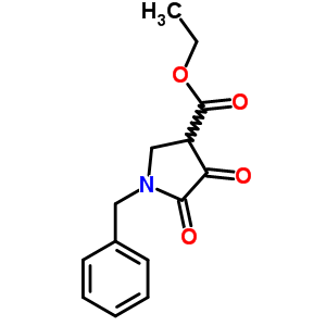 Ethyl 1-benzyl-4,5-dioxopyrrolidine-3-carboxylate Structure,5336-50-5Structure