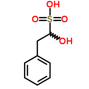 1-Hydroxy-2-phenyl-ethanesulfonic acid Structure,53393-71-8Structure