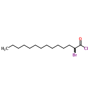 2-Bromotetradecanoic acid chloride Structure,53411-22-6Structure