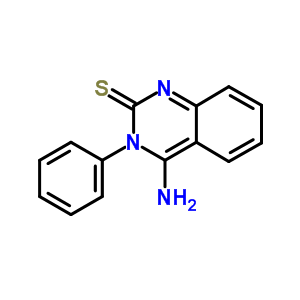 4-Amino-3-phenyl-quinazoline-2-thione Structure,53412-77-4Structure