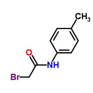 2-Bromo-n-(4-methylphenyl)acetamide Structure,5343-65-7Structure