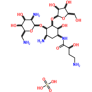 Butirosin a sulfate Structure,53448-69-4Structure