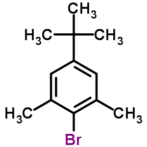 2-Bromo-5-tert-butyl-1,3-dimethylbenzene Structure,5345-05-1Structure