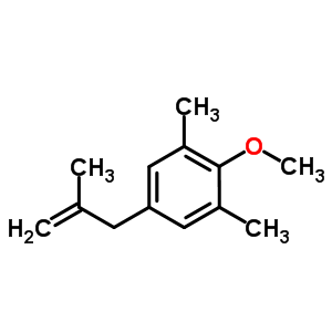 3-(3,5-Dimethyl-4-methoxyphenyl)-2-methyl-1-propene Structure,53483-20-8Structure