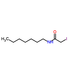 Acetamide,n-heptyl-2-iodo- Structure,5349-30-4Structure