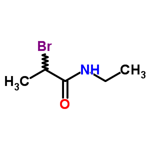 Propanamide,2-bromo-n-ethyl- Structure,5349-31-5Structure