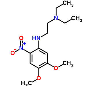 1,2-Ethanediamine, n,n-diethyl-n-(4,5-dimethoxy-2-nitrophenyl)- Structure,53493-59-7Structure