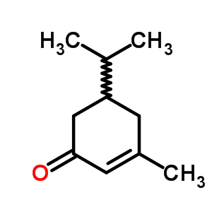 3-Methyl-5-propan-2-yl-cyclohex-2-en-1-one Structure,535-86-4Structure