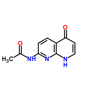 2-Acetamido-5-hydroxy-1,8-naphthyridine Structure,5350-37-8Structure