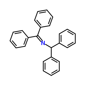 Benzenemethanamine,n-(diphenylmethylene)-a-phenyl- Structure,5350-59-4Structure