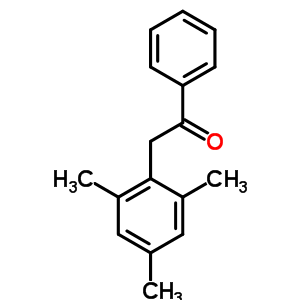 1-苯基-2-(2,4,6-三甲基苯基)-乙酮結(jié)構(gòu)式_5350-76-5結(jié)構(gòu)式