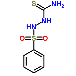 Benzenesulfonamidothiourea Structure,5351-65-5Structure