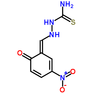 Hydrazinecarbothioamide, 2-[(2-hydroxy-5-nitrophenyl)methylene]- Structure,5351-82-6Structure