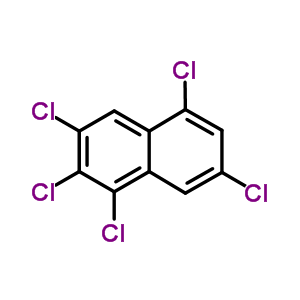 1,2,3,5,7-Pentachloronaphthalene Structure,53555-65-0Structure