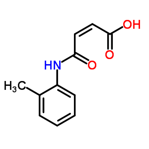 2-Butenoic acid,4-[(2-methylphenyl)amino]-4-oxo-, (2z)- Structure,53616-19-6Structure