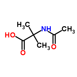 N-acetyl-2-methylalanine Structure,5362-00-5Structure