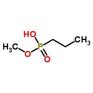 Propylphosphonic acid hydrogen methyl ester Structure,53621-95-7Structure