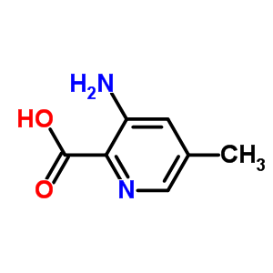 2-Pyridinecarboxylicacid,3-amino-5-methyl-(9ci) Structure,53636-67-2Structure