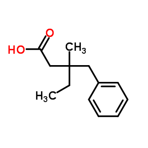 3-Benzyl-3-methylpentanoic acid Structure,53663-16-4Structure