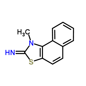 1-Methylnaphtho[1,2-d][1,3]thiazol-2(1h)-imine Structure,53663-31-3Structure