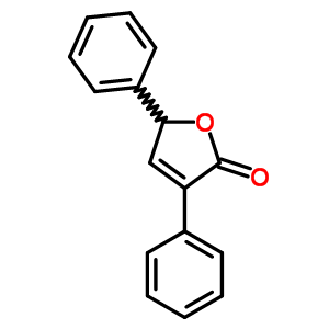 3,5-Diphenyl-5h-furan-2-one Structure,5369-56-2Structure