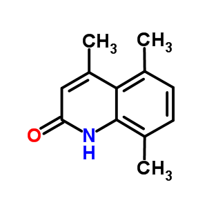 4,5,8-三甲基-2(1h)-喹啉酮結(jié)構(gòu)式_53761-43-6結(jié)構(gòu)式