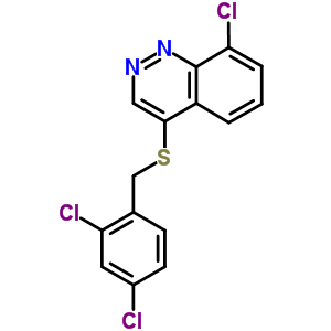 8-Chloro-4-[(2,4-dichlorophenyl)methylsulfanyl]cinnoline Structure,5388-41-0Structure