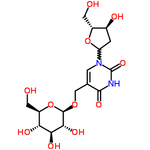 5-((吡喃葡萄糖氧基)甲基)尿嘧啶結(jié)構(gòu)式_53910-96-6結(jié)構(gòu)式