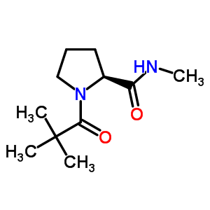 Pivaloyl-proline n-methylamide Structure,53933-35-0Structure