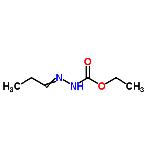 N-(亞丙基氨基)氨基甲酸乙酯結(jié)構(gòu)式_5394-02-5結(jié)構(gòu)式