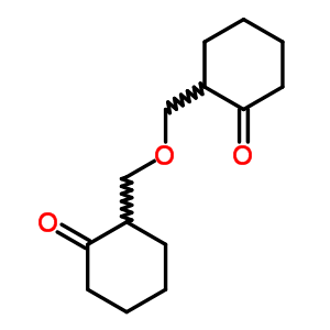 2-[(2-Oxocyclohexyl)methoxymethyl]cyclohexan-1-one Structure,5394-54-7Structure