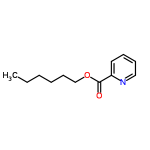 Hexyl pyridine-2-carboxylate Structure,5394-95-6Structure