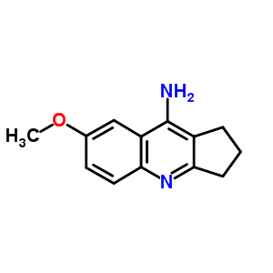 2,3-Dihydro-7-methoxy-1h-cyclopenta[b]quinolin-9-amine Structure,53970-67-5Structure